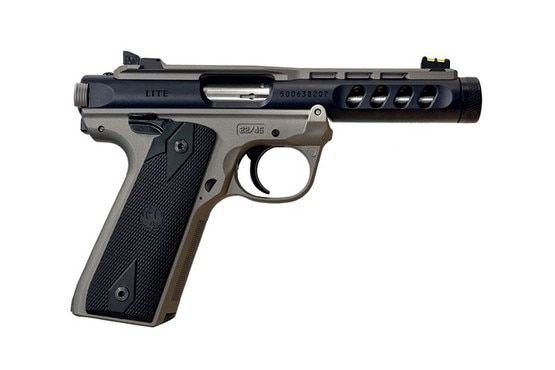 Ruger MKIV 22/45 Lite Elite .22LR Optic Ready Rimfire Pistol - Grey